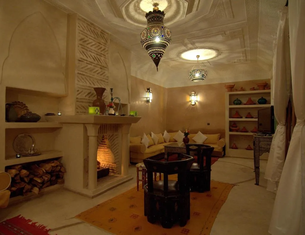 Lobby, Riad Imilchil, Marrakech