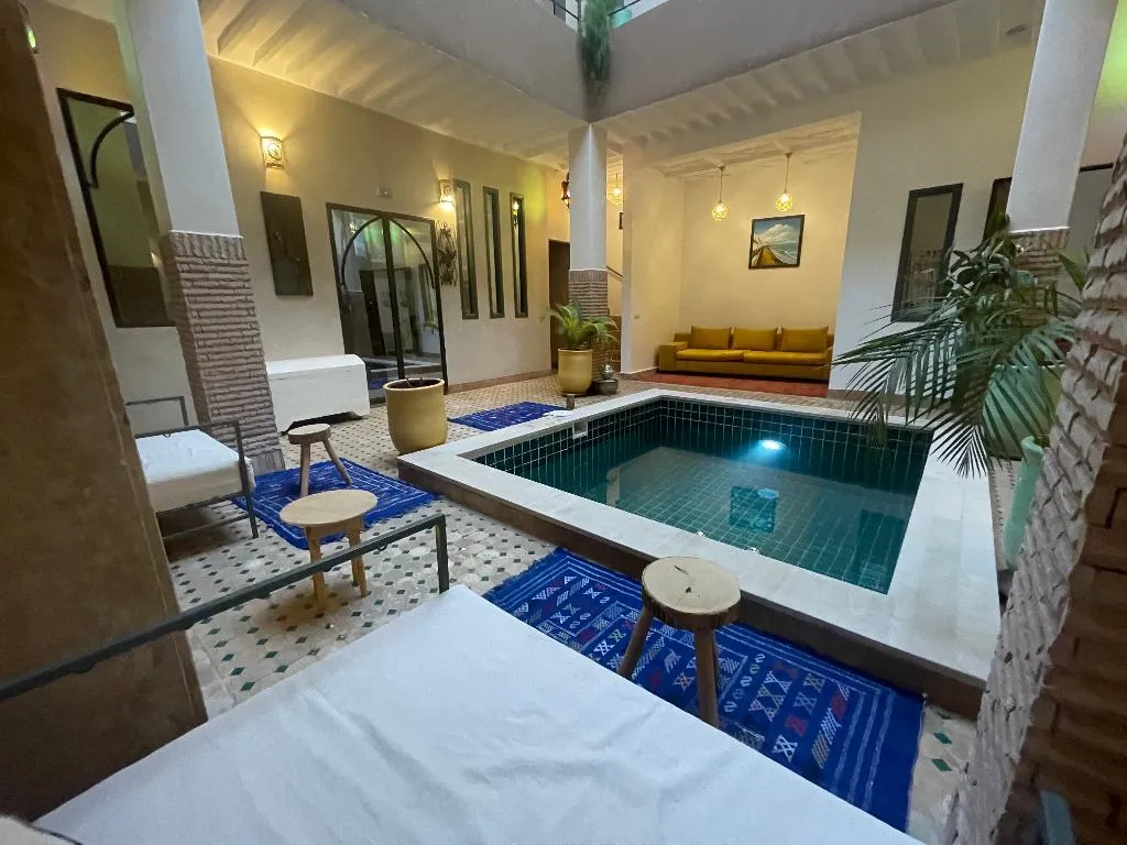 Lobby, Riad Samarine, Marrakech