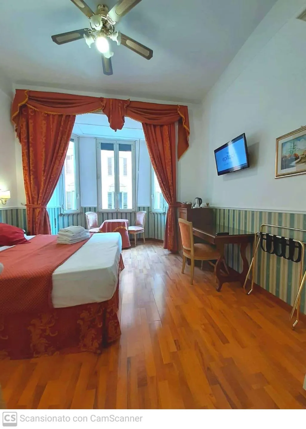 Room, Hotel Porta Pia, Rome