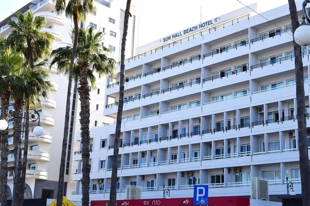 General view, Sun Hall Beach Hotel Apts, Cyprus