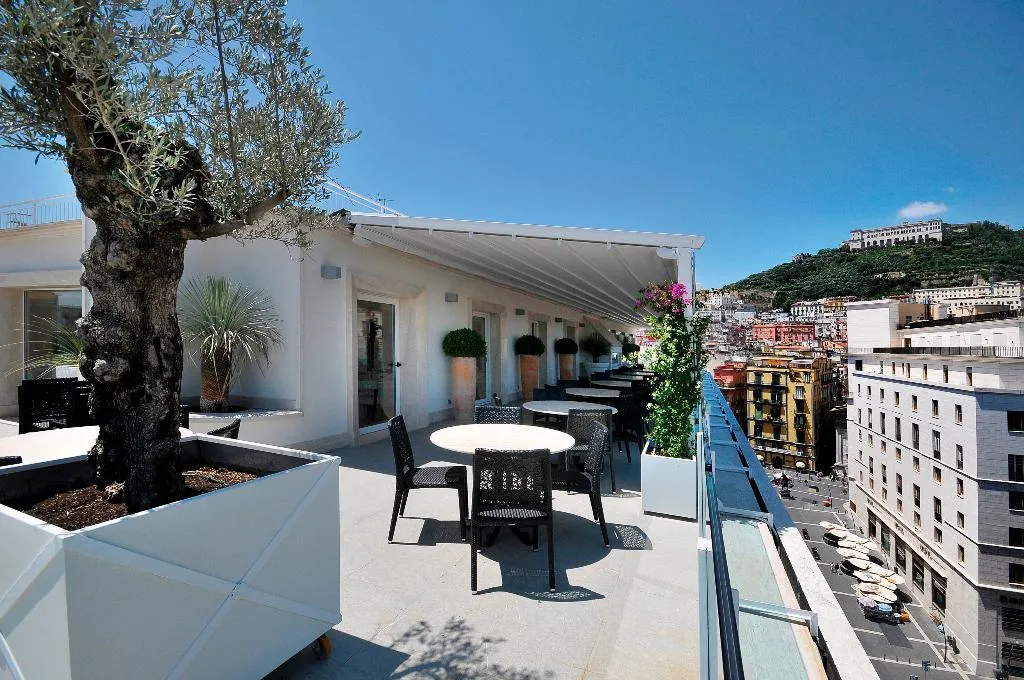 Terrace, Grand Hotel Oriente, Naples