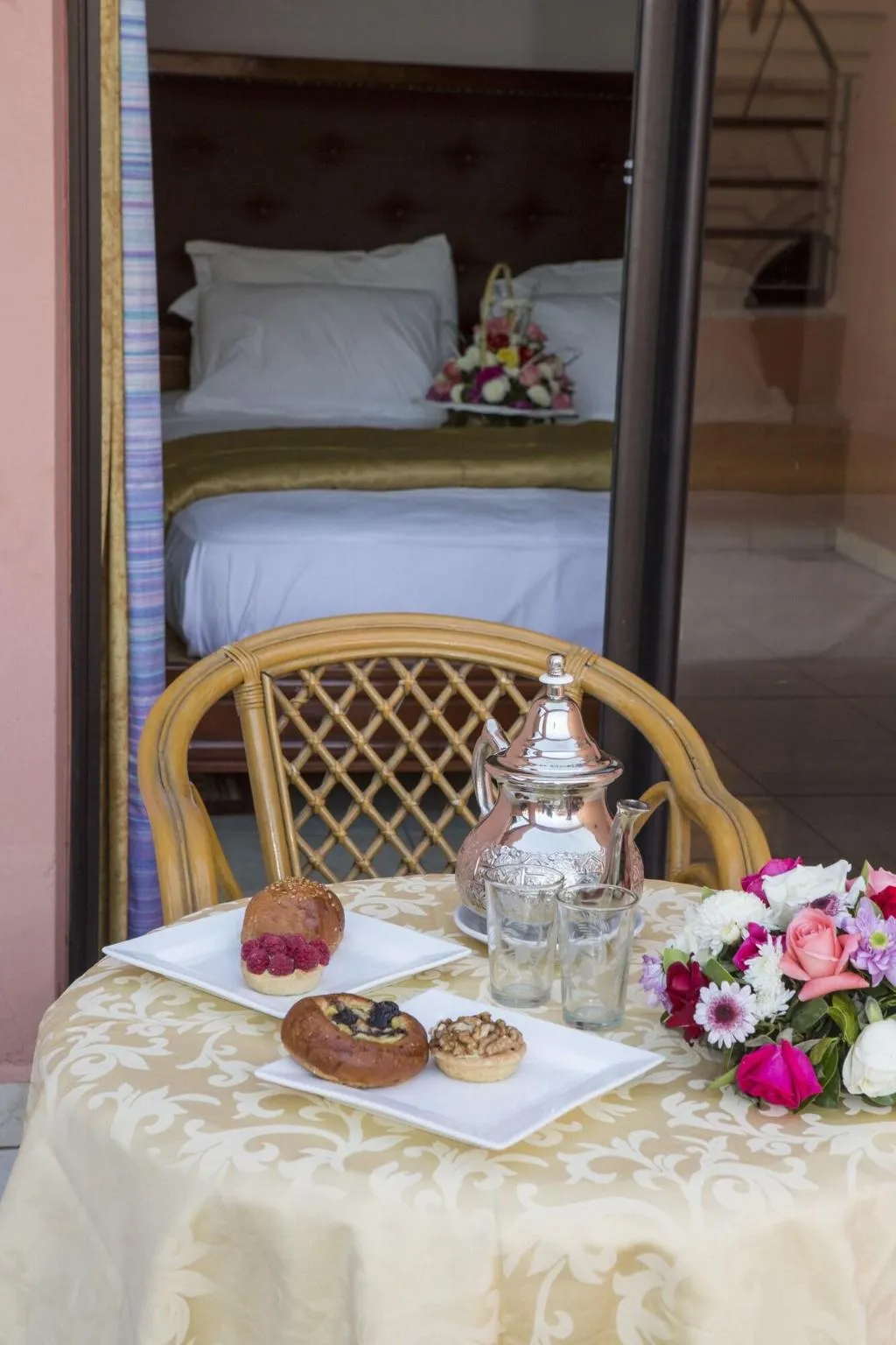 Terrace, Gomassine, Marrakech