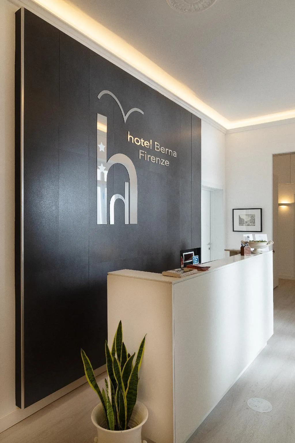 Lobby, Hotel Berna, Florence