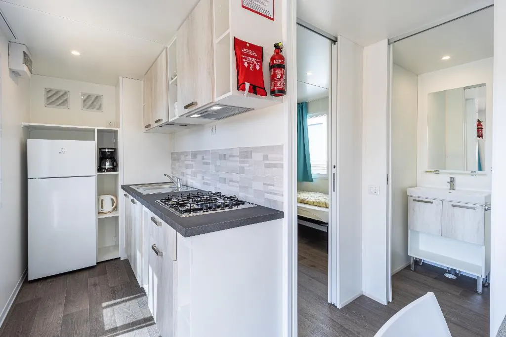 MOBILE HOME TWO BEDROOMS Room, Mobilhomes Camping Oliva, Istria