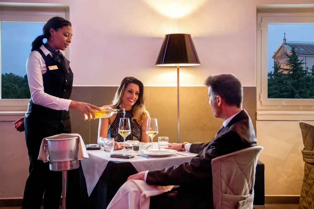 Restaurant, Hotel San Paolo Roma, Rome