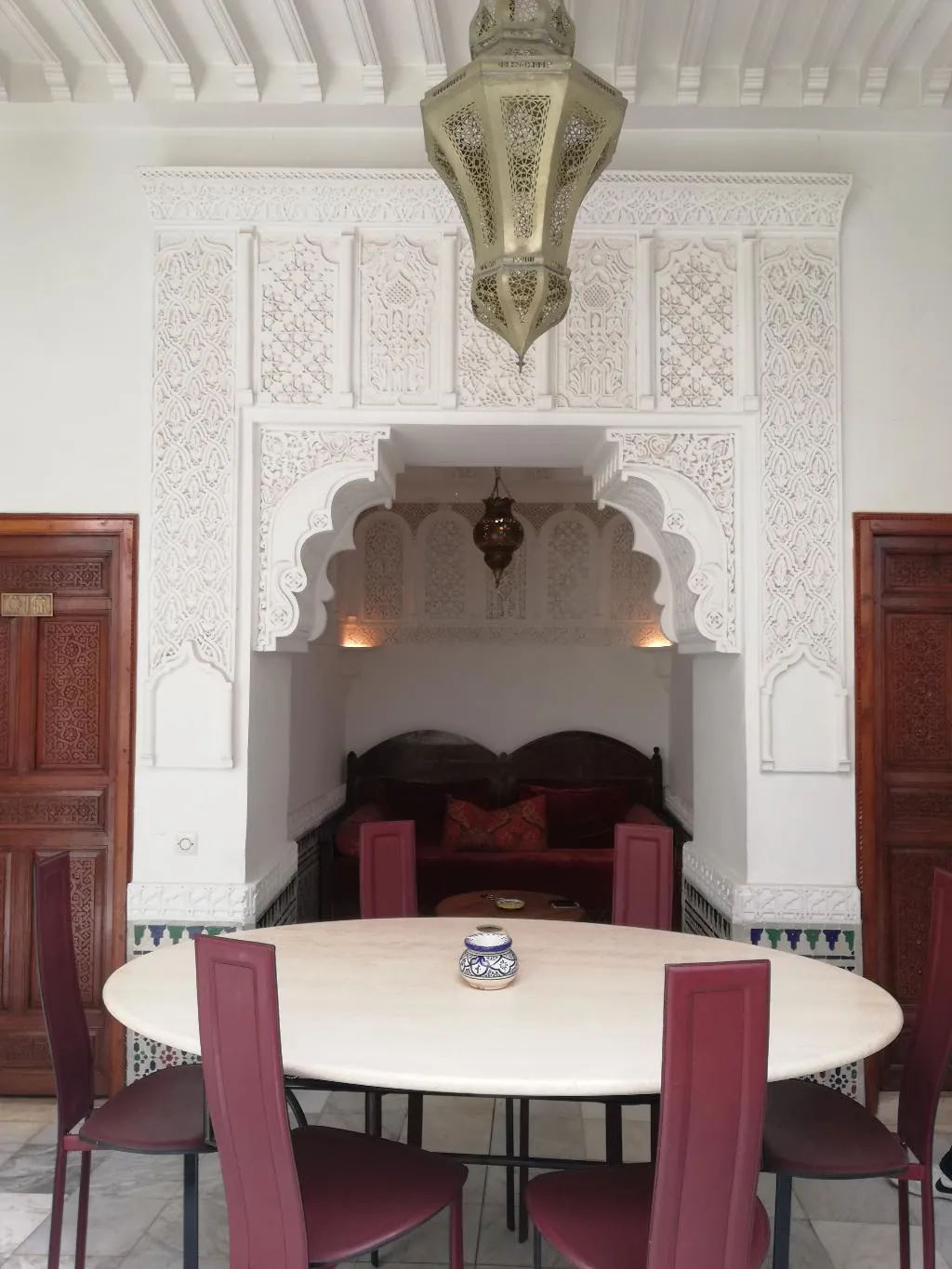 General view, Riad Ben Youssef, Marrakech