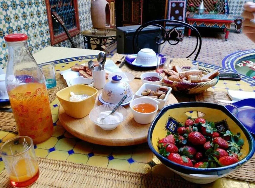 Restaurant, Riad Zara, Marrakech