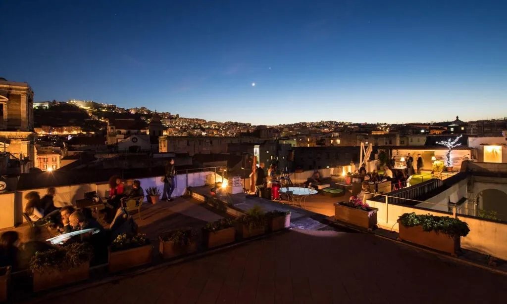 Terrace, Santa Chiara Boutique Hotel, Naples