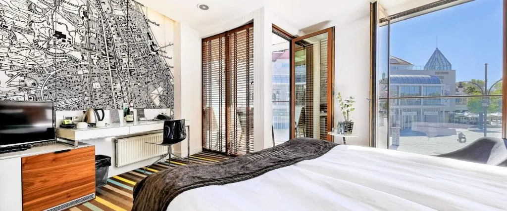 DOUBLE SINGLE USE DELUXE WITH BALCONY Room, Bayjonn Boutique Hotel, Gdansk
