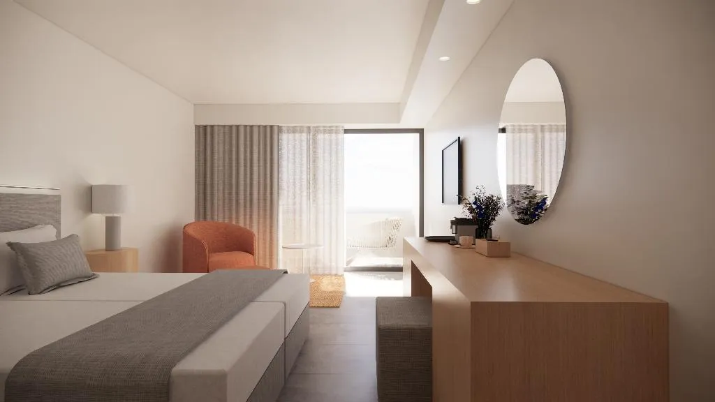 Double or Twin SUPERIOR WITH BALCONY Room, Aquila Porto Rethymno, Crete