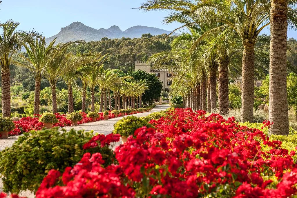General view, Castell Son Claret, Majorca