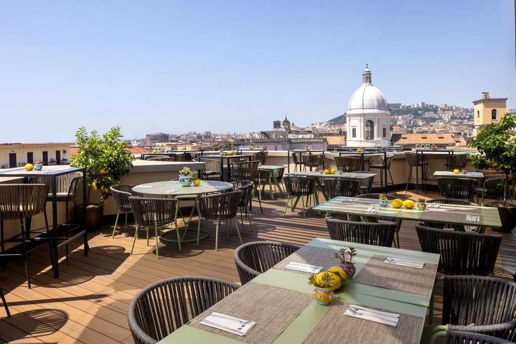 Restaurant, UNA HOTELS Napoli, Naples