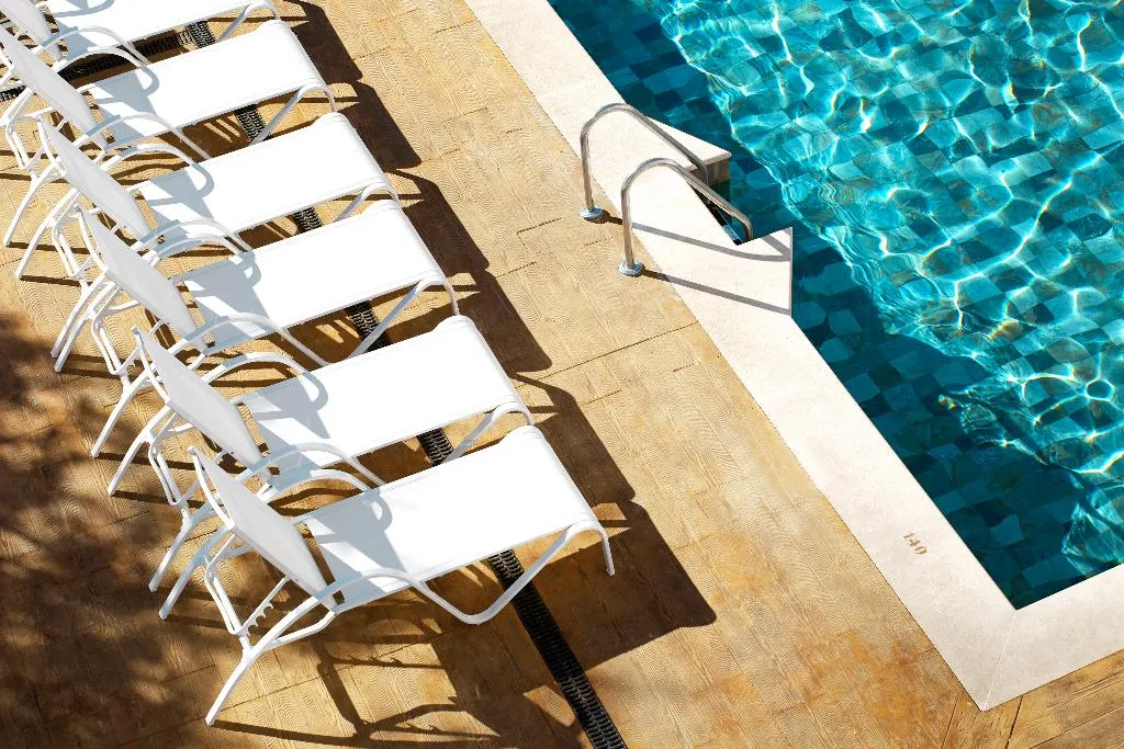 Terrace, Hotel Panoramic Alcudia, Majorca