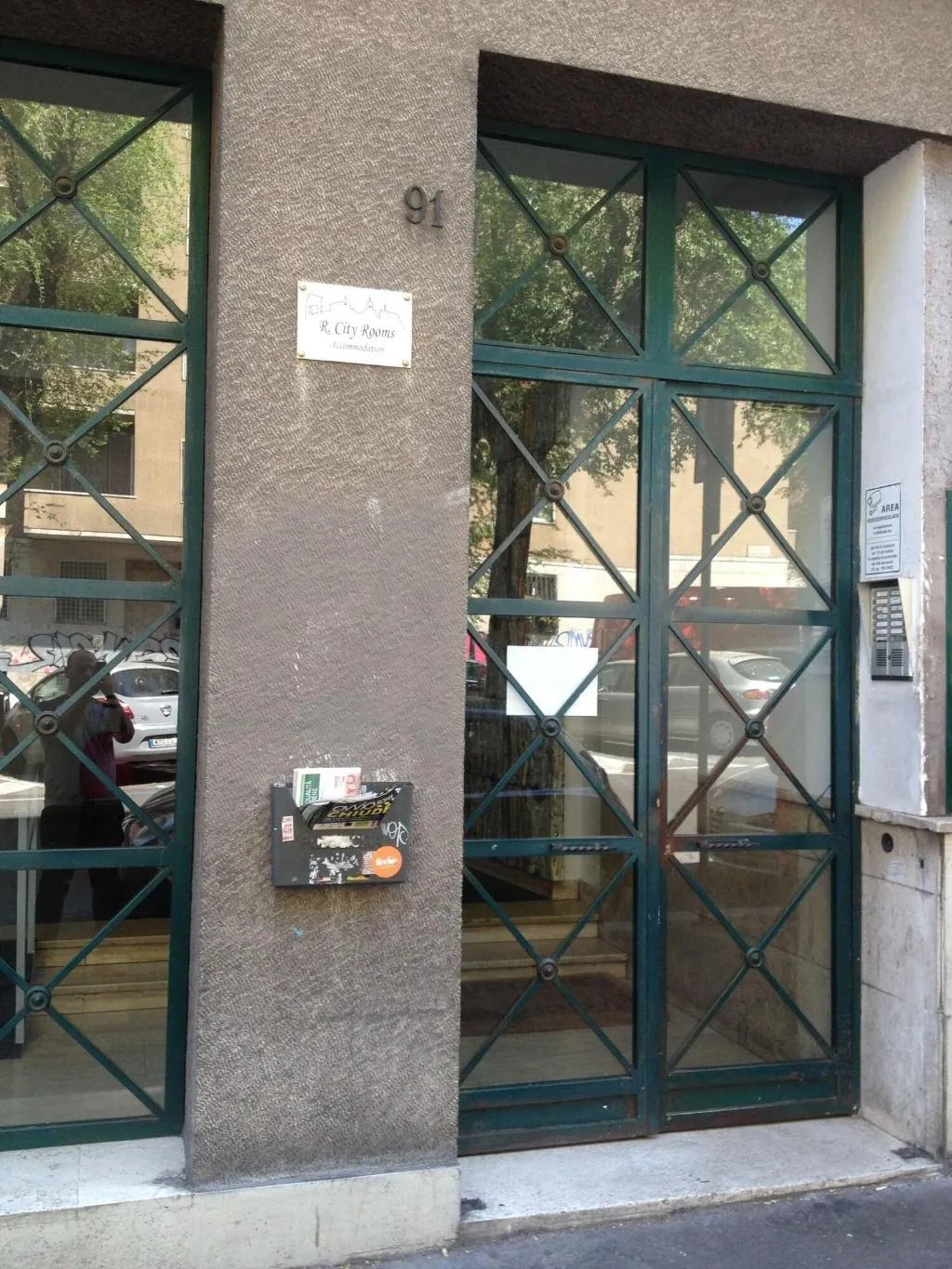 General view, Rome City Hostel, Rome
