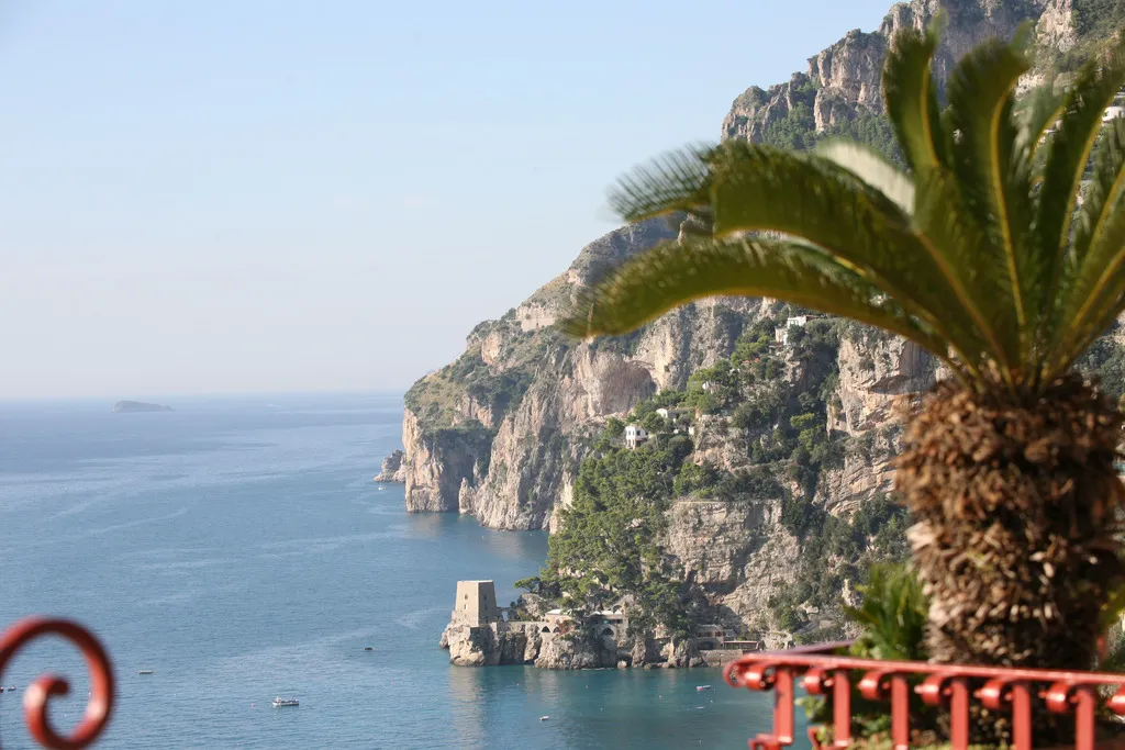 Terrace, Eden Roc Positano, Naples