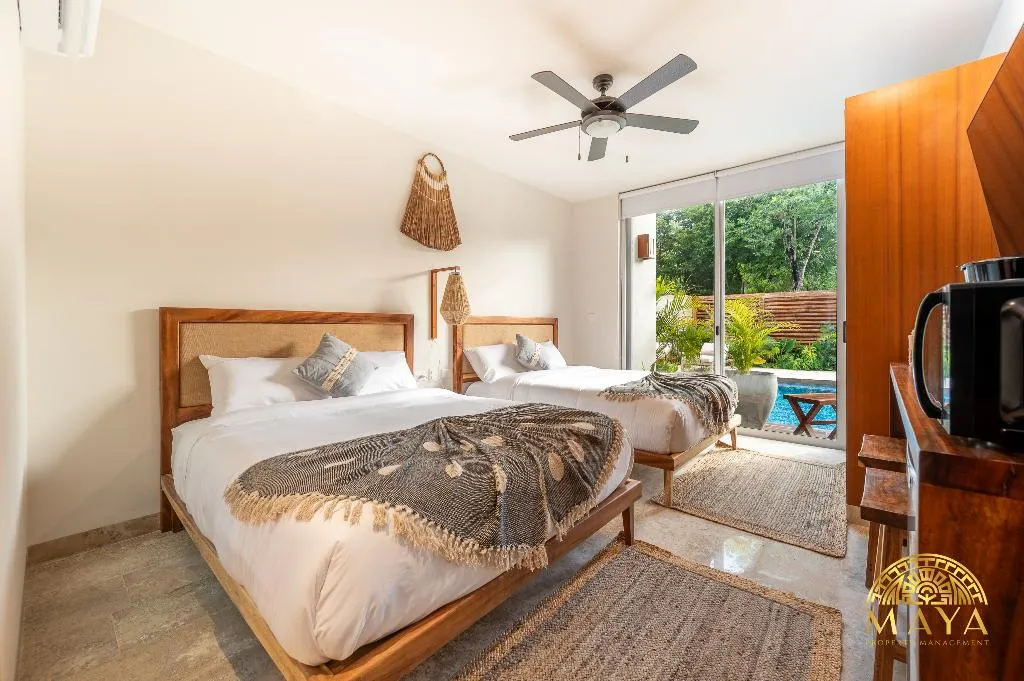 FAMILY ROOM POOL VIEW Room, Nhoa Tulum Aparthotel By Maya Pm, Cancun Area