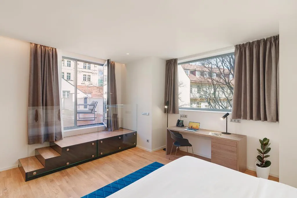 JUNIOR SUITE WITH TERRACE Room, Hotel CUBE, Prague