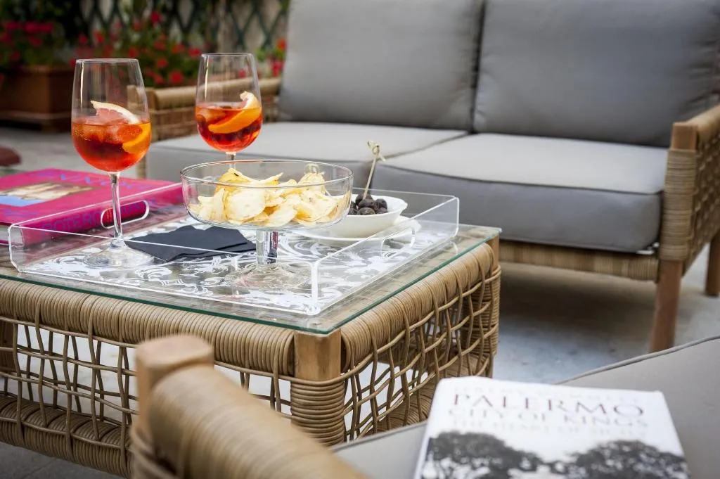 Terrace, Bb22 Palace Luxury Apartments, Palermo