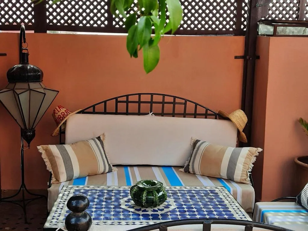 Terrace, Riad Aubrac, Marrakech