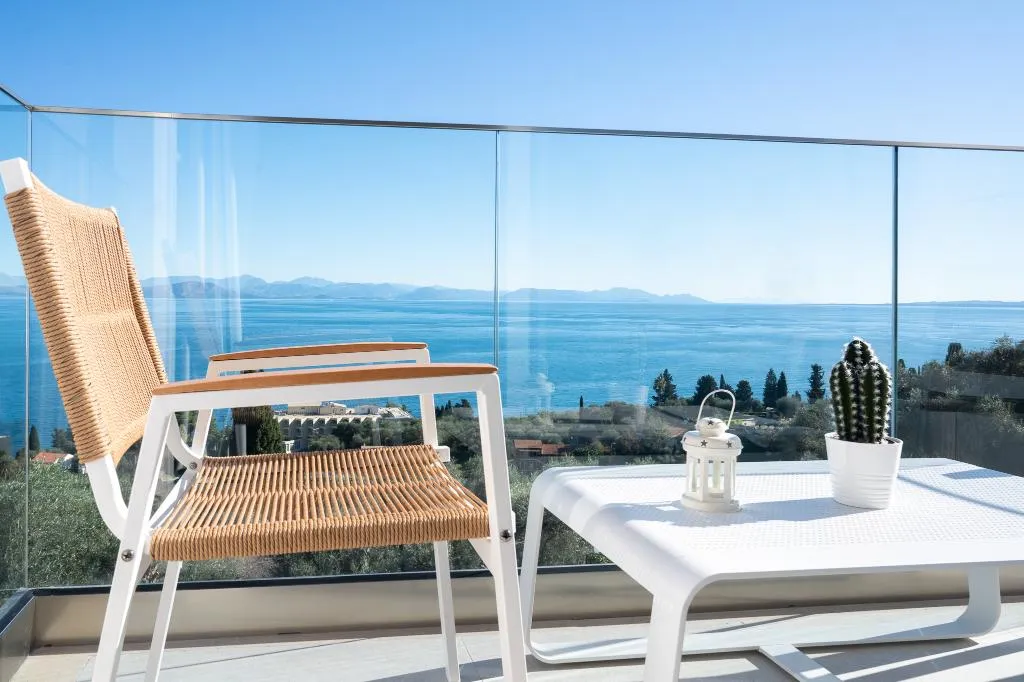 SUITE ONE BED Room, Achillion Luxury Corfu Villa, Corfu