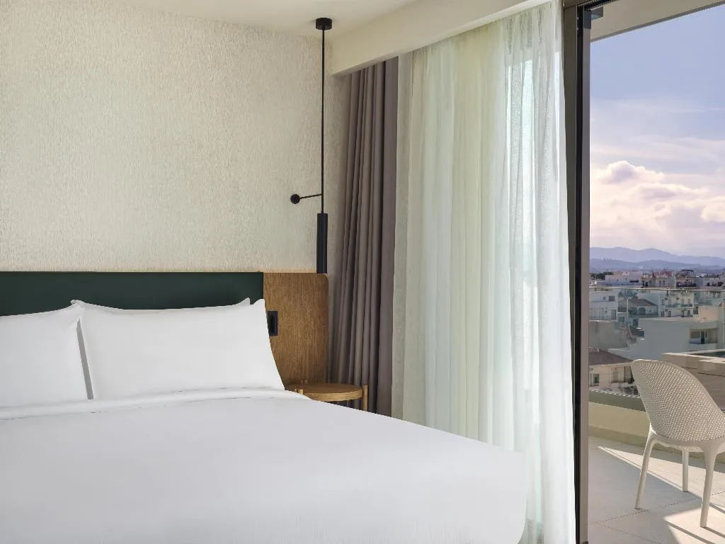 DOUBLE KING SIZE BED Room, Hilton Garden Inn Chania City, Crete