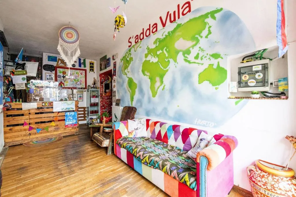 Lobby, Eco Hostel Floreale, Naples
