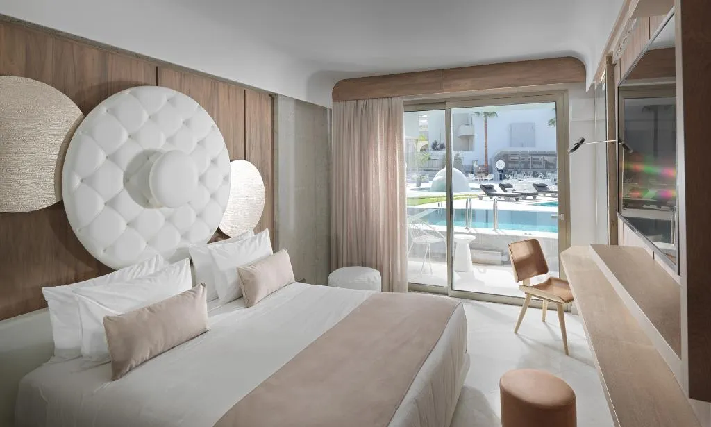 JUNIOR SUITE WITH PRIVATE POOL Room, Nautilux Rethymno by Mage Hotels, Crete