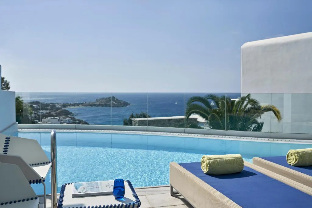 SUITE POOL VIEW Room, Myconian Ambassador Hotel Relais & Chateaux, Mykonos