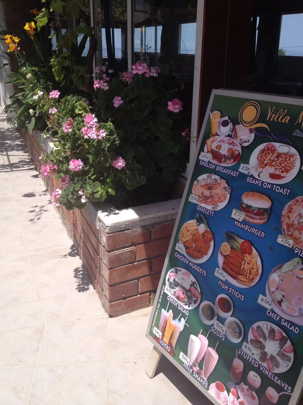 Restaurant, Villa Marina, Crete