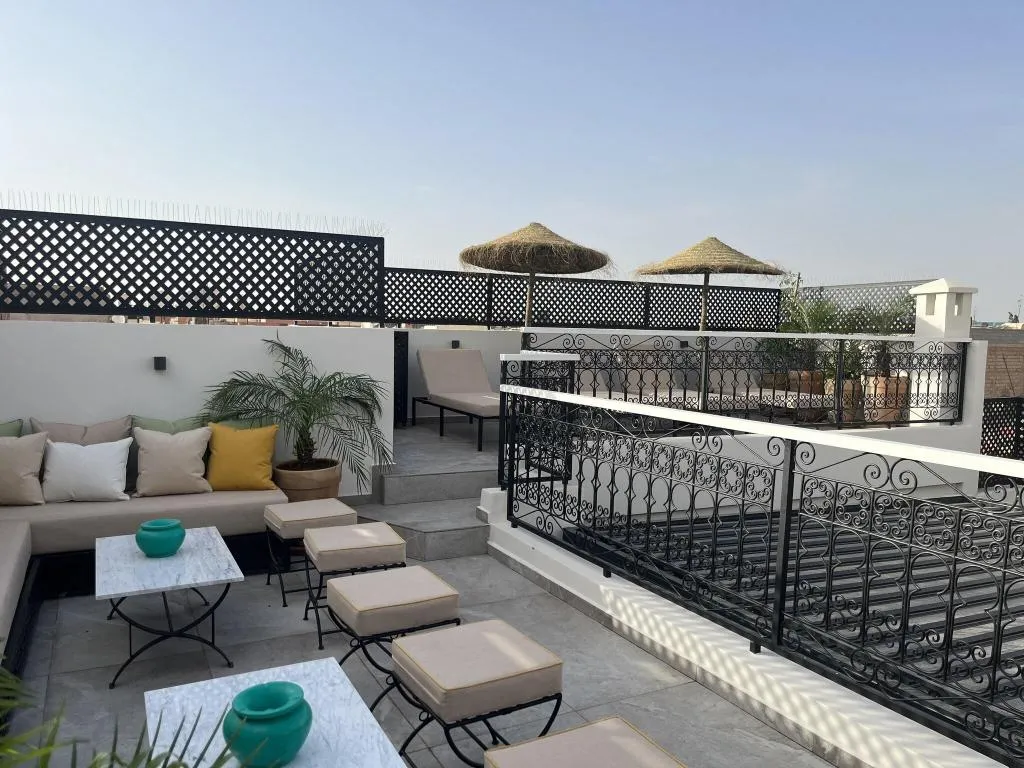 Terrace, Riad L'Etoile D'Orient, Marrakech