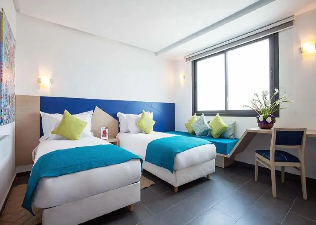 TWIN STANDARD Room, Relax Hôtel Casa voyageurs, Casablanca