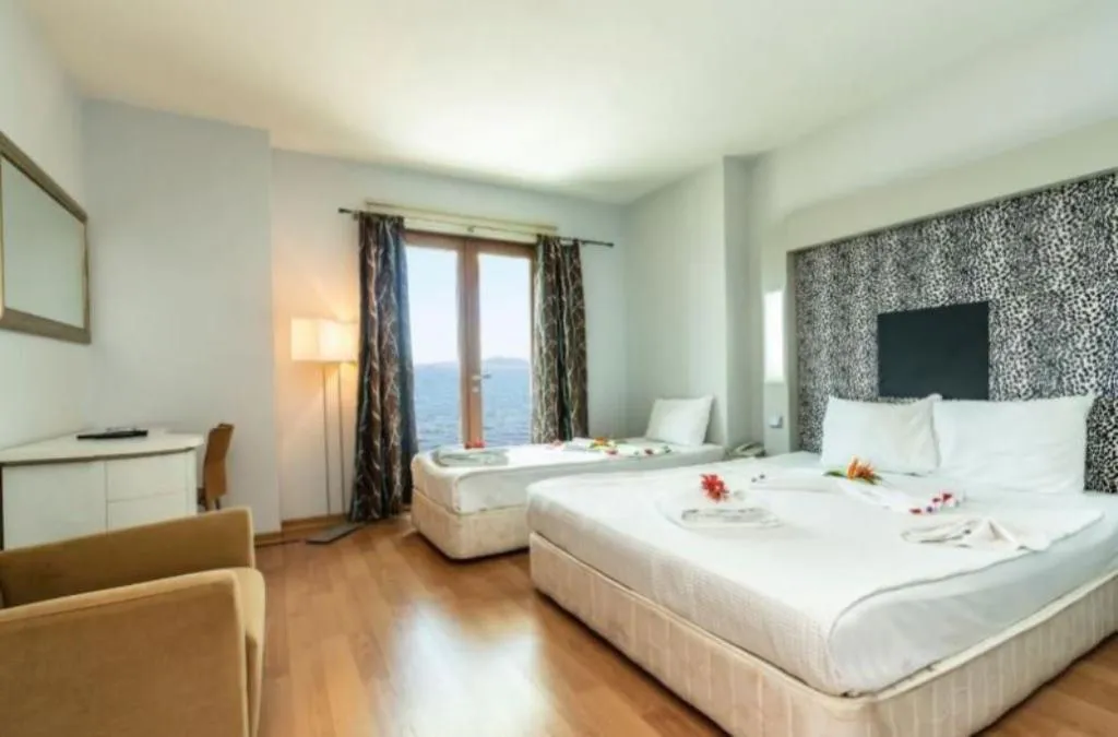 DOUBLE SINGLE USE SEA VIEW Room, Maira Beach Hotel, Bodrum