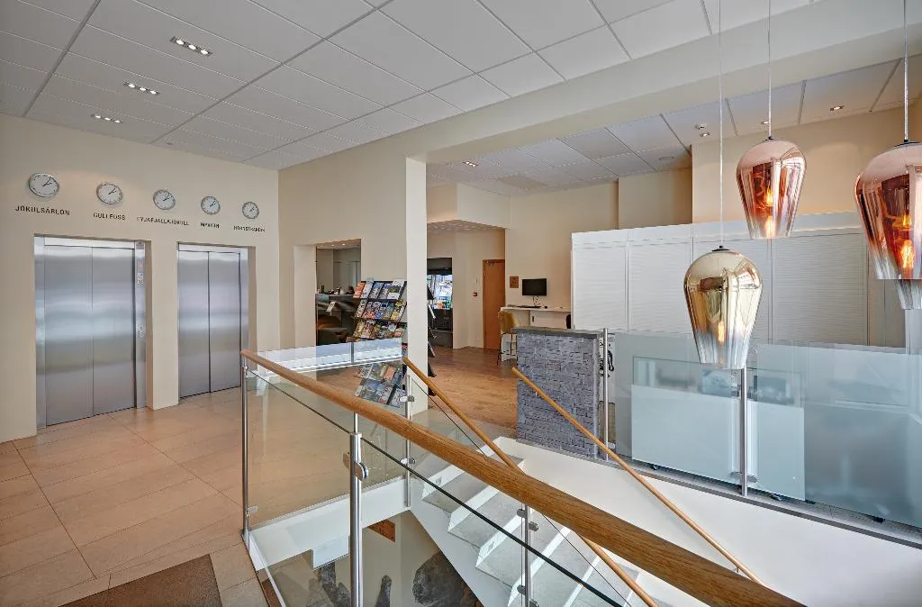 Lobby, Hotel Klettur, Reykjavik