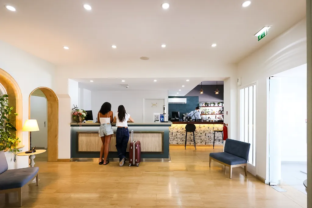 Lobby, Mikes Kanarium City Hotel, Cyprus
