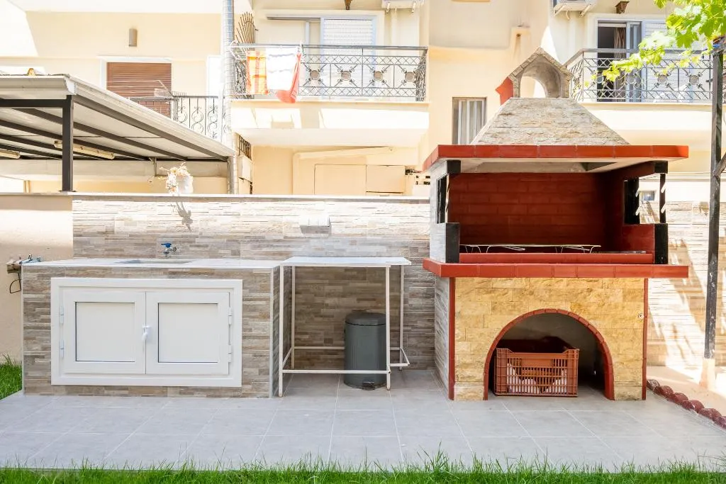 Terrace, Milonas House Apartments, Halkidiki