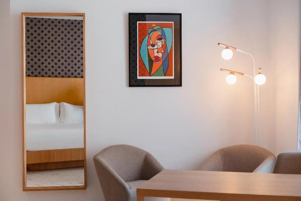 Room DELUXE WITH TERRACE Room, UMusic Hotel Madrid, Madrid