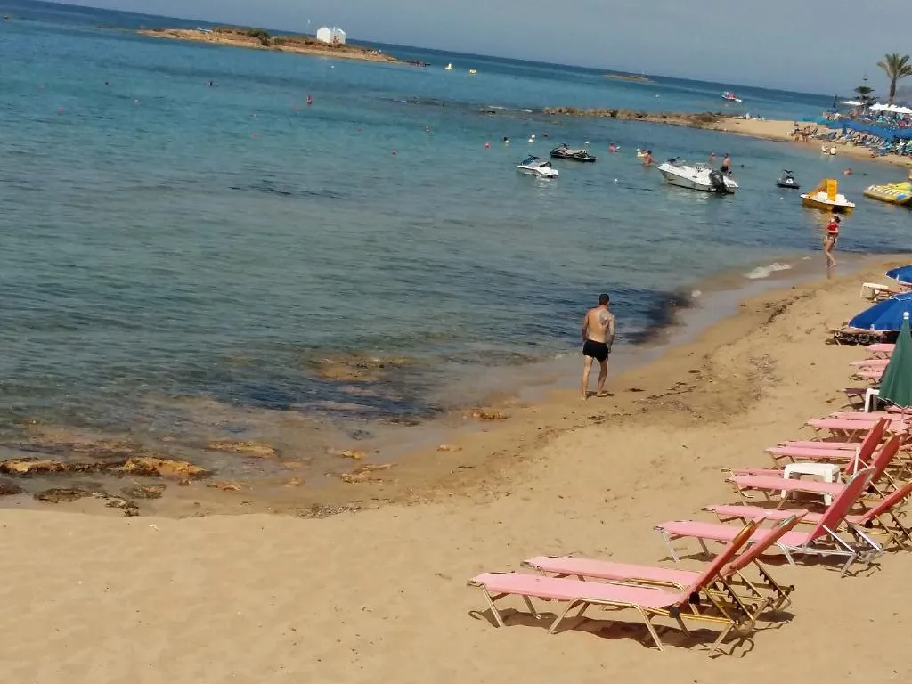 Beach, Mila malia studios hotel, Crete