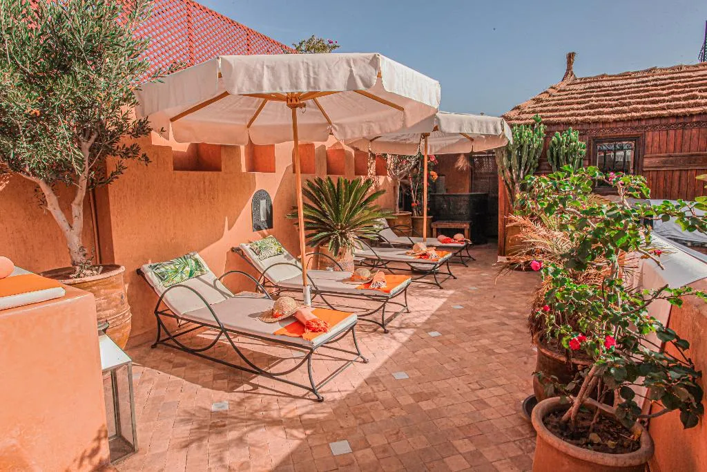 Terrace, Riad Melhoun & Spa, Marrakech