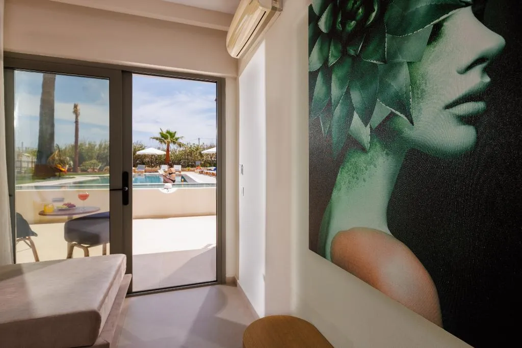 Double or Twin SUPERIOR POOL VIEW Room, Malia Bay Beach Hotel & Bungalows, Crete