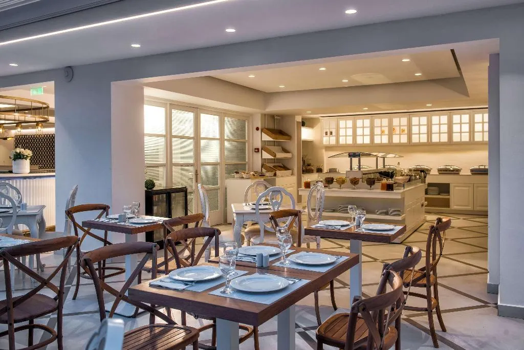 Restaurant, Mari Kristin Beach Hotel, Crete