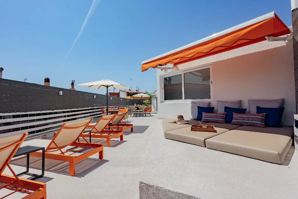 Terrace, Hotel Robson, Costa Brava