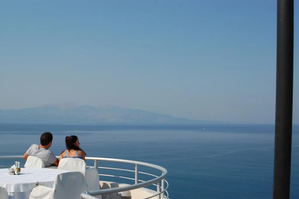 General view, Seaside Saranda, Southern Albania