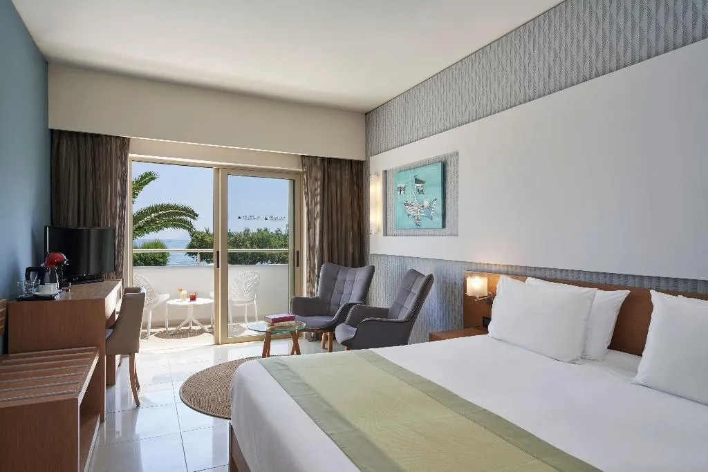 Double or Twin SUPERIOR SEA VIEW Room, Atlantica Amalthia Beach Hotel, Crete