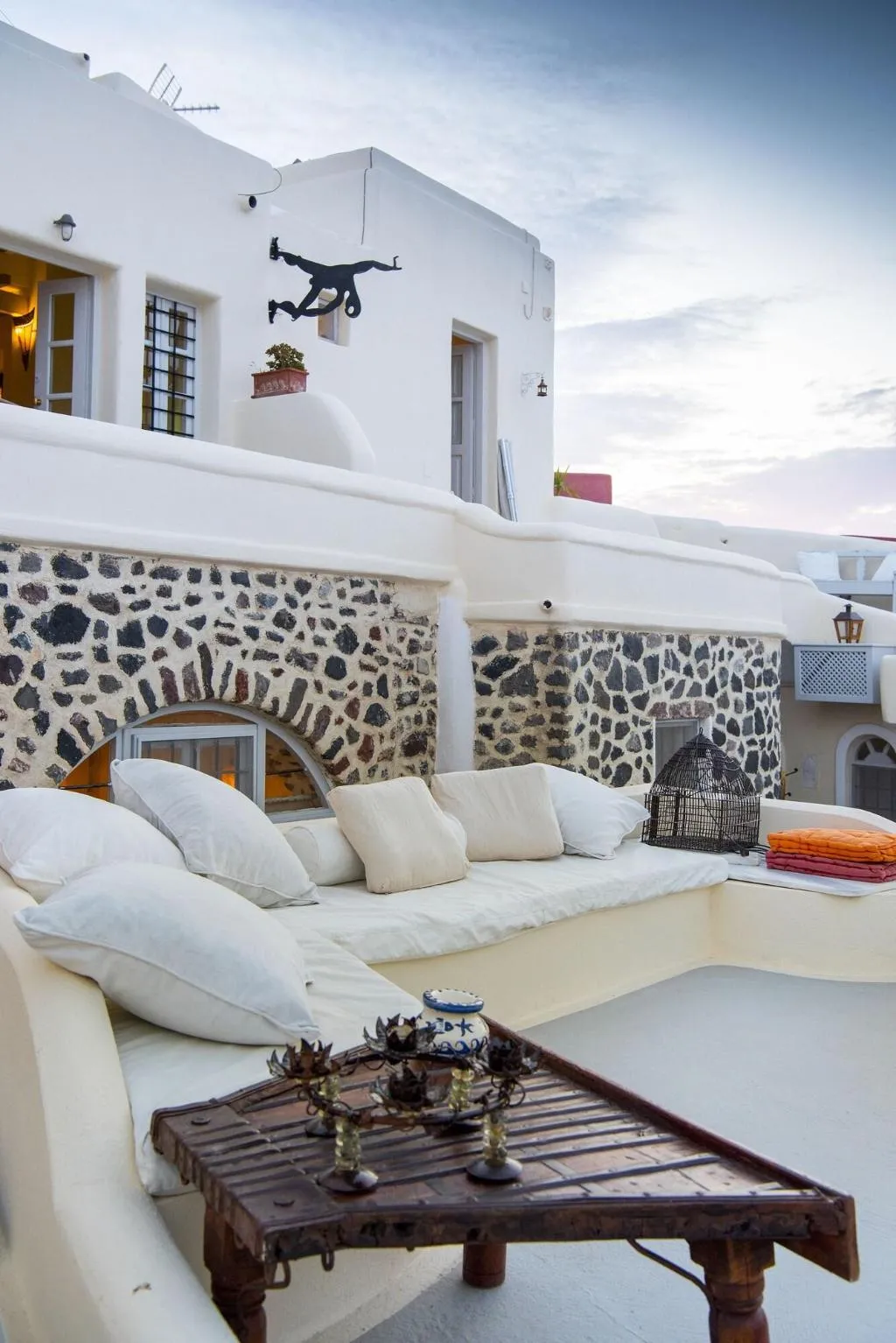 Terrace, Heliophos Boutique Caves, Santorini