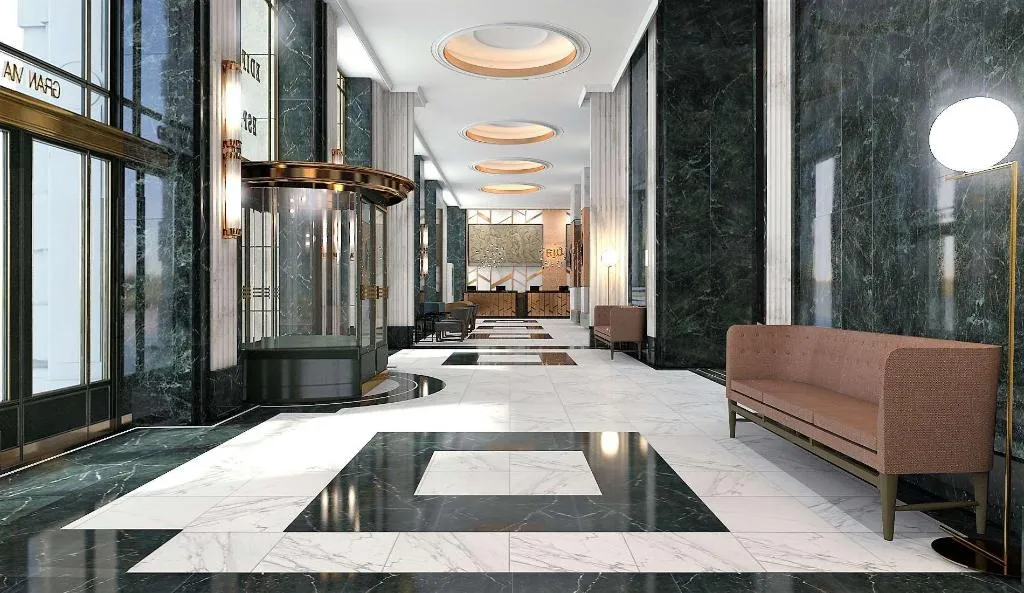 Lobby, Hotel Riu Plaza España, Madrid