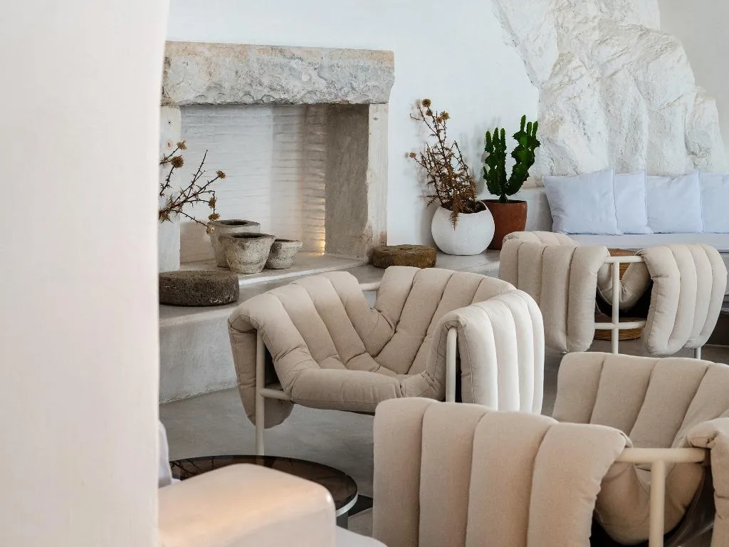 Lobby, Mykonos Blu, A Resort to Live, Mykonos
