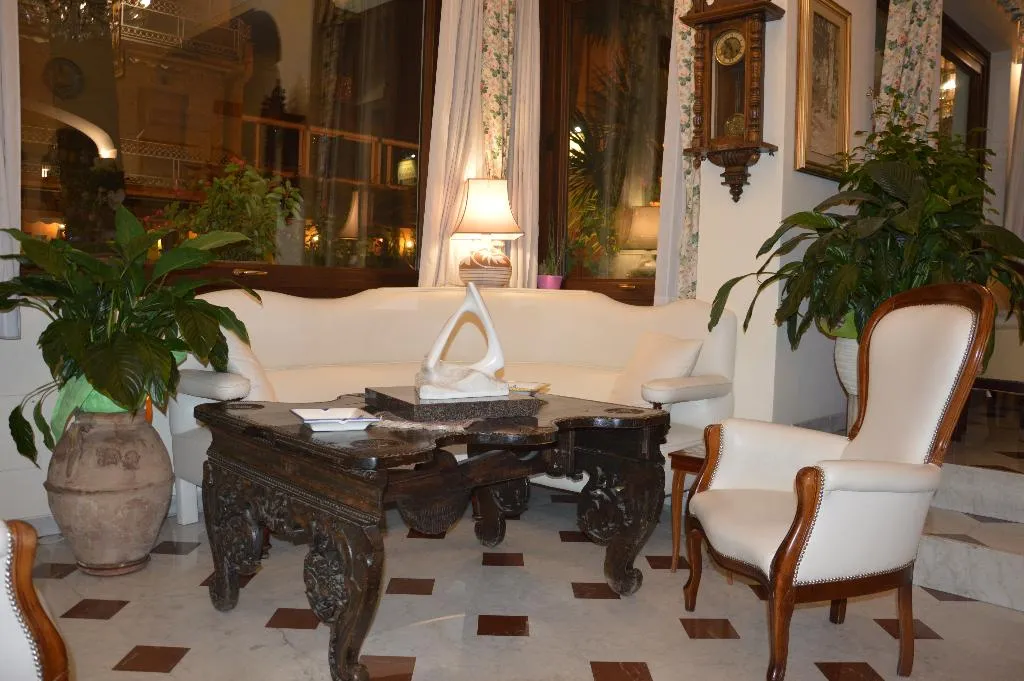Lobby, Hotel Santa Lucia, Naples