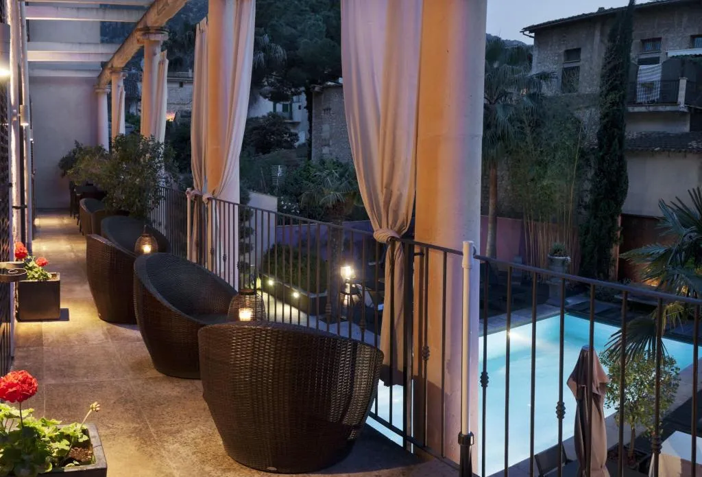 Terrace, Hotel Lavenida, Majorca