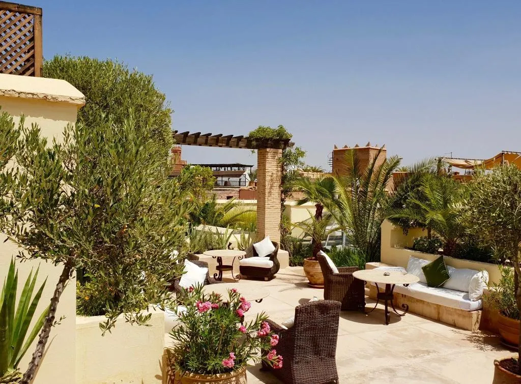General view, Riad Camilia, Marrakech