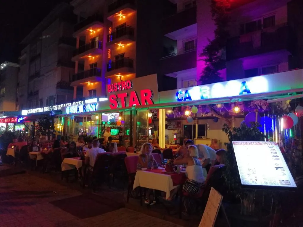 Restaurant, Kleopatra Beach Yildiz, Antalya